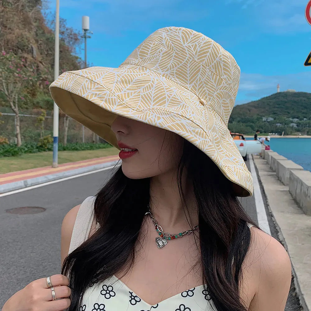 Women's Reversible Cotton Hat