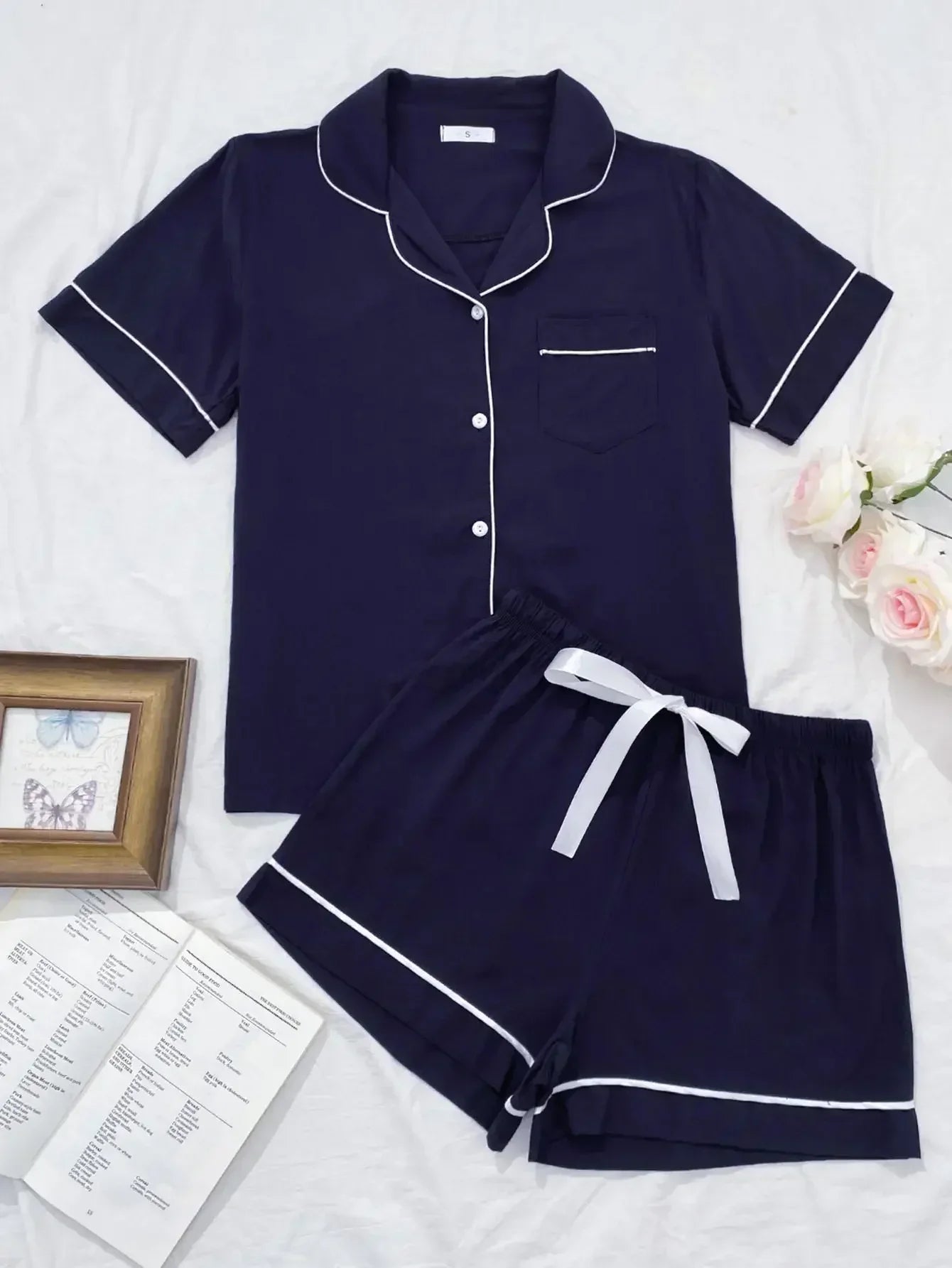 Summer Pajamas Sets Shorts