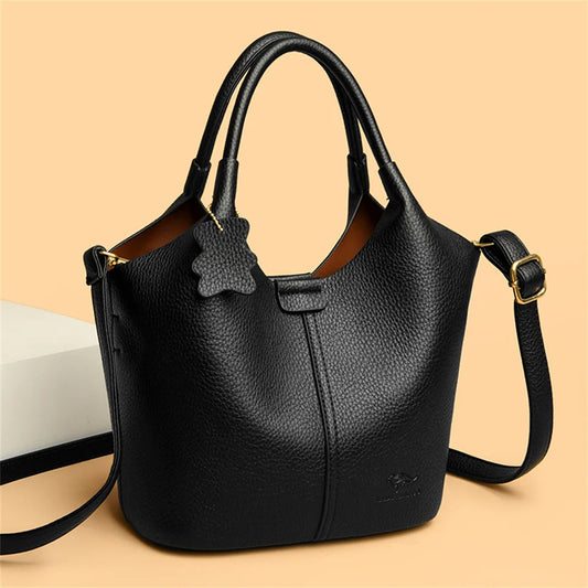 Soft Leather Vintage Handbag