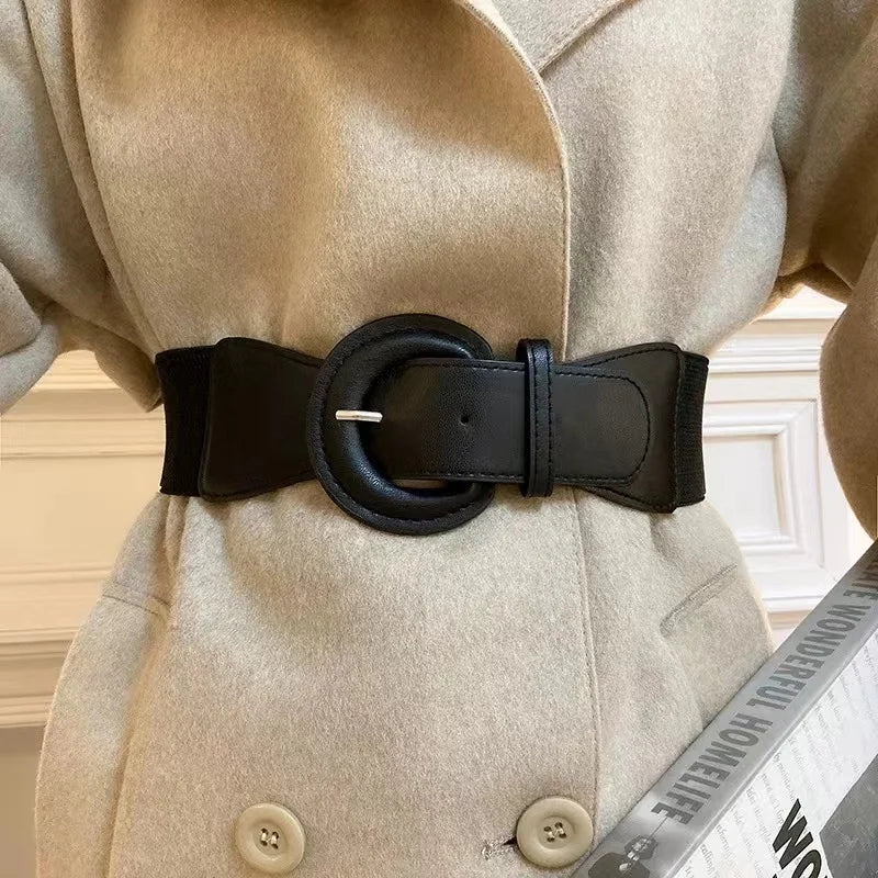 Women's Black Vintage Belt