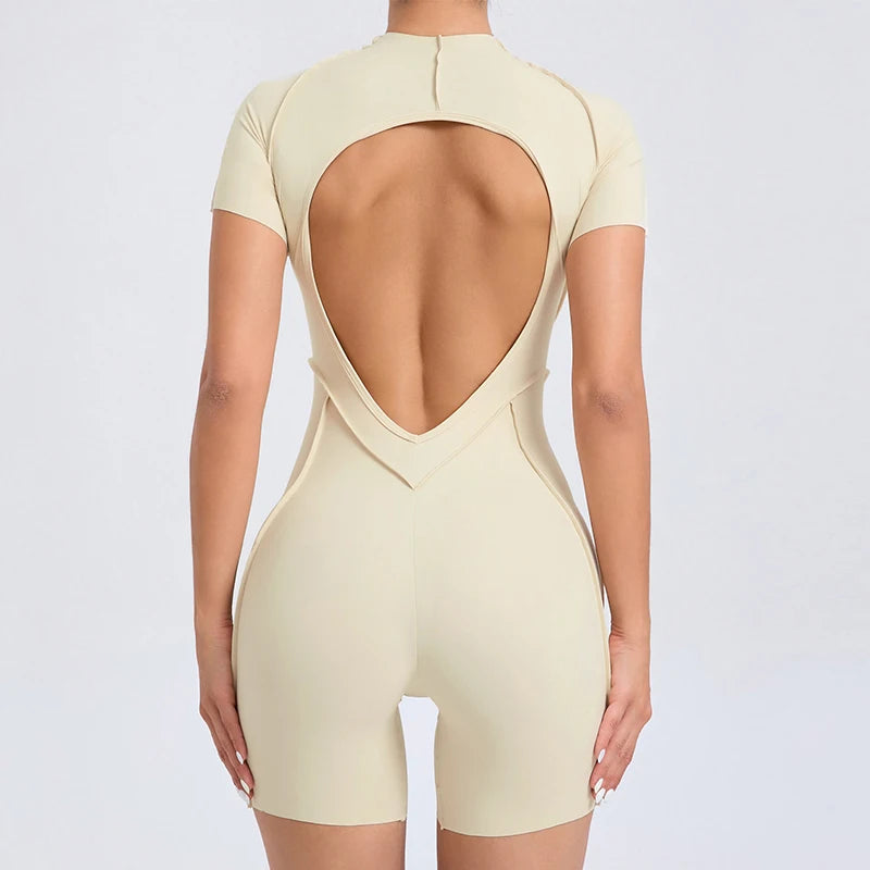 Backless One-Piece Suit Jumpsuit