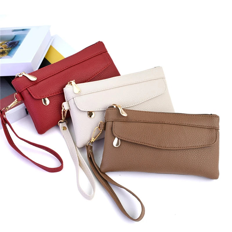 Women's Portable Leather Wallet