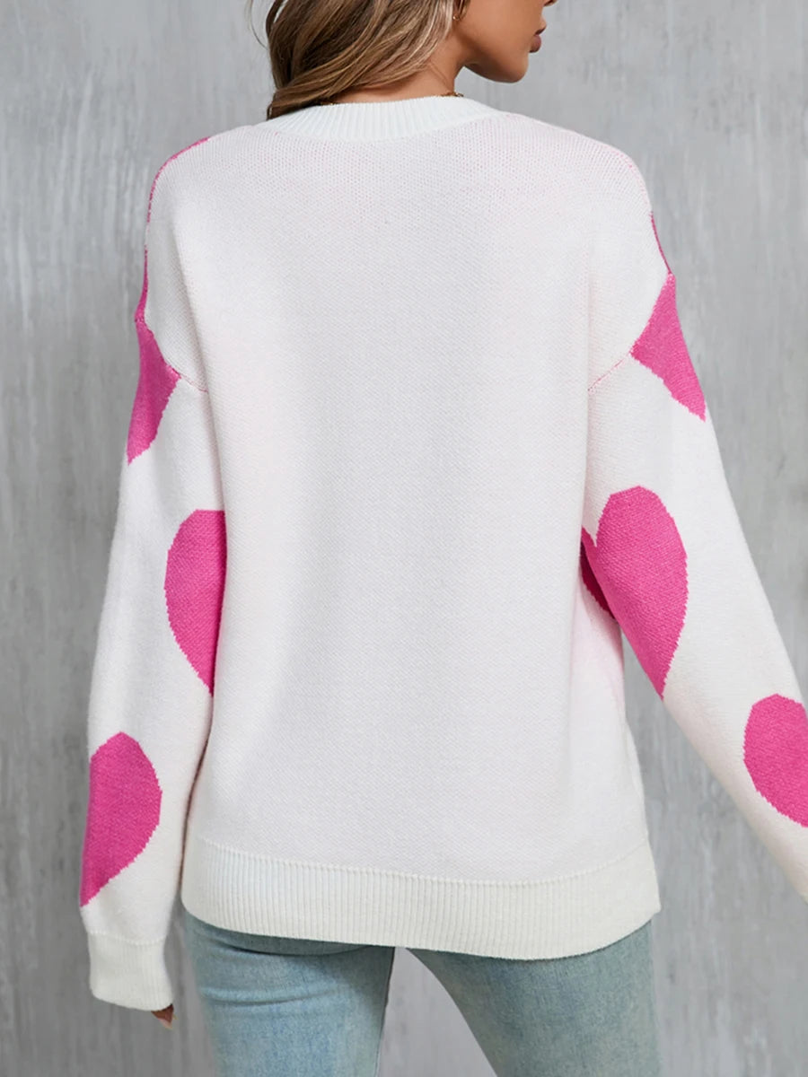 Cute Heart Sweater