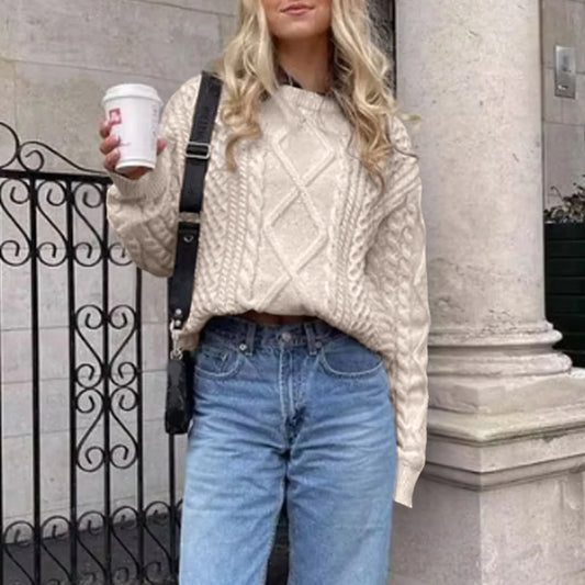 Autumn Winter Twist Sweater