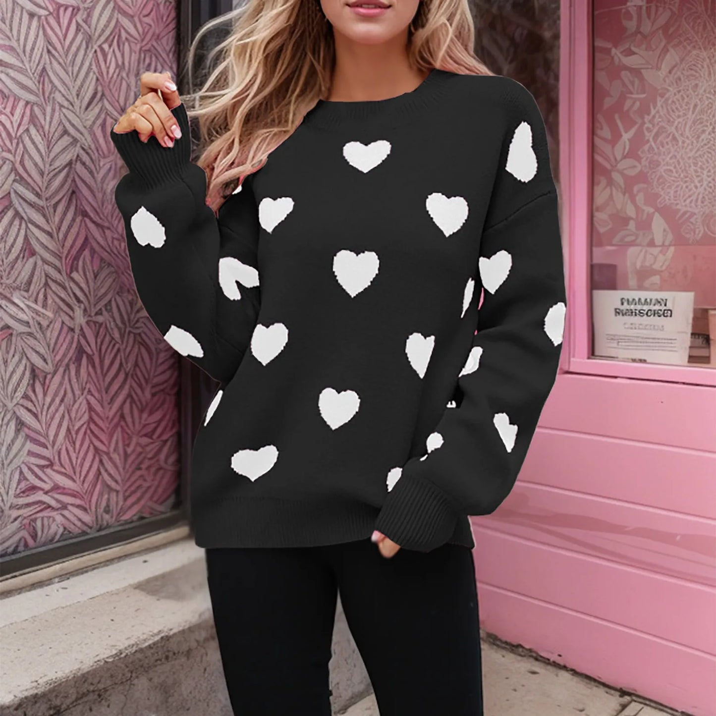 Valentines Day Love Pullover Sweater