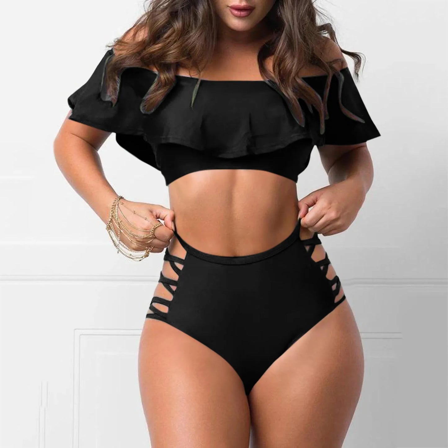 Sexy Off Shoulder Bikini Sets