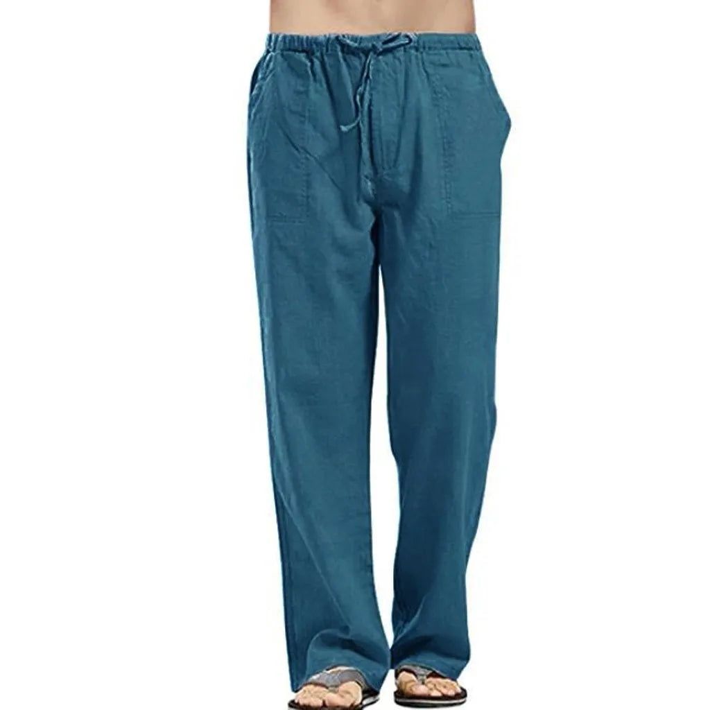 Casual Linen Work Pants