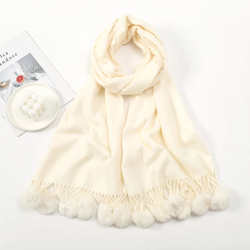 Women's Wool Cashmere Scarf
