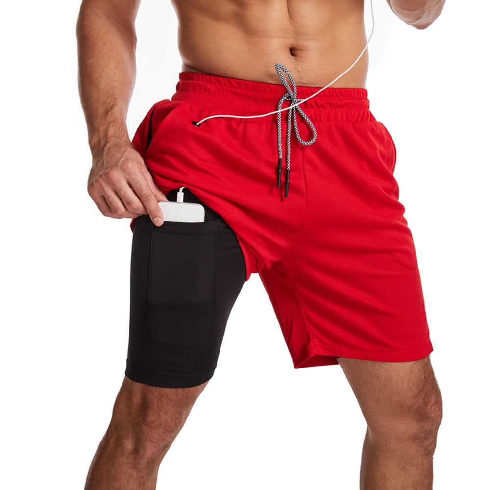 2-In-1 Fitness Shorts