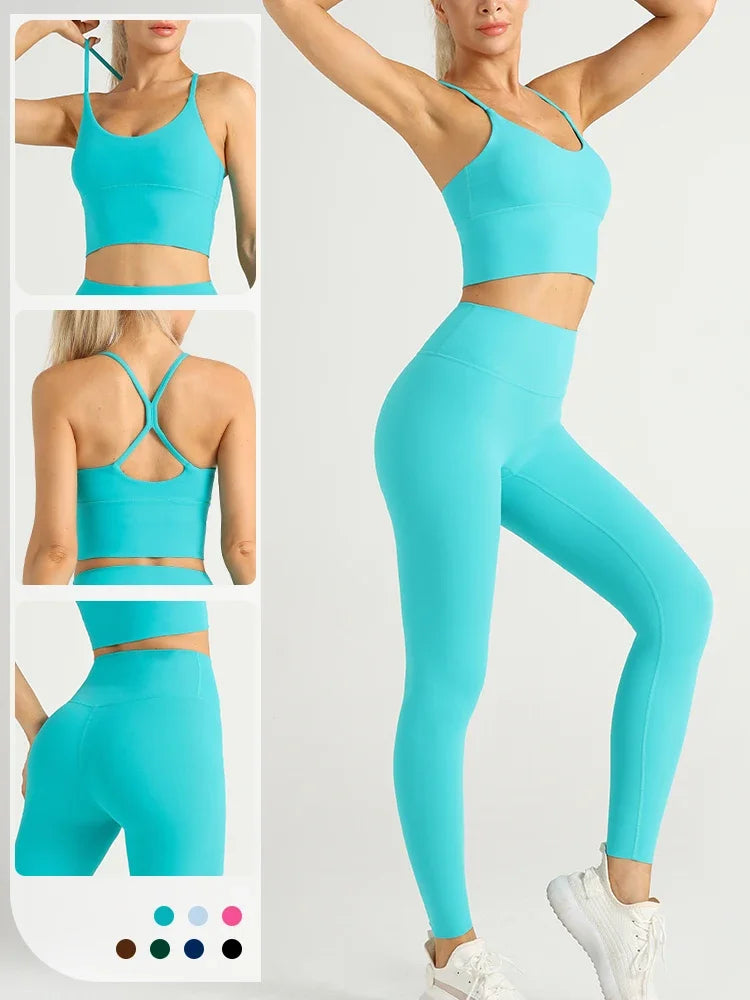 2 Piece Yoga Clothes Leggings