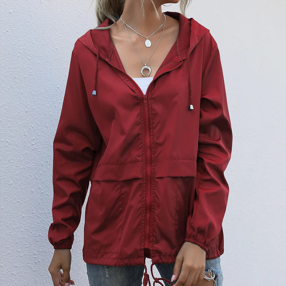 Waterproof Raincoat Casual Coat