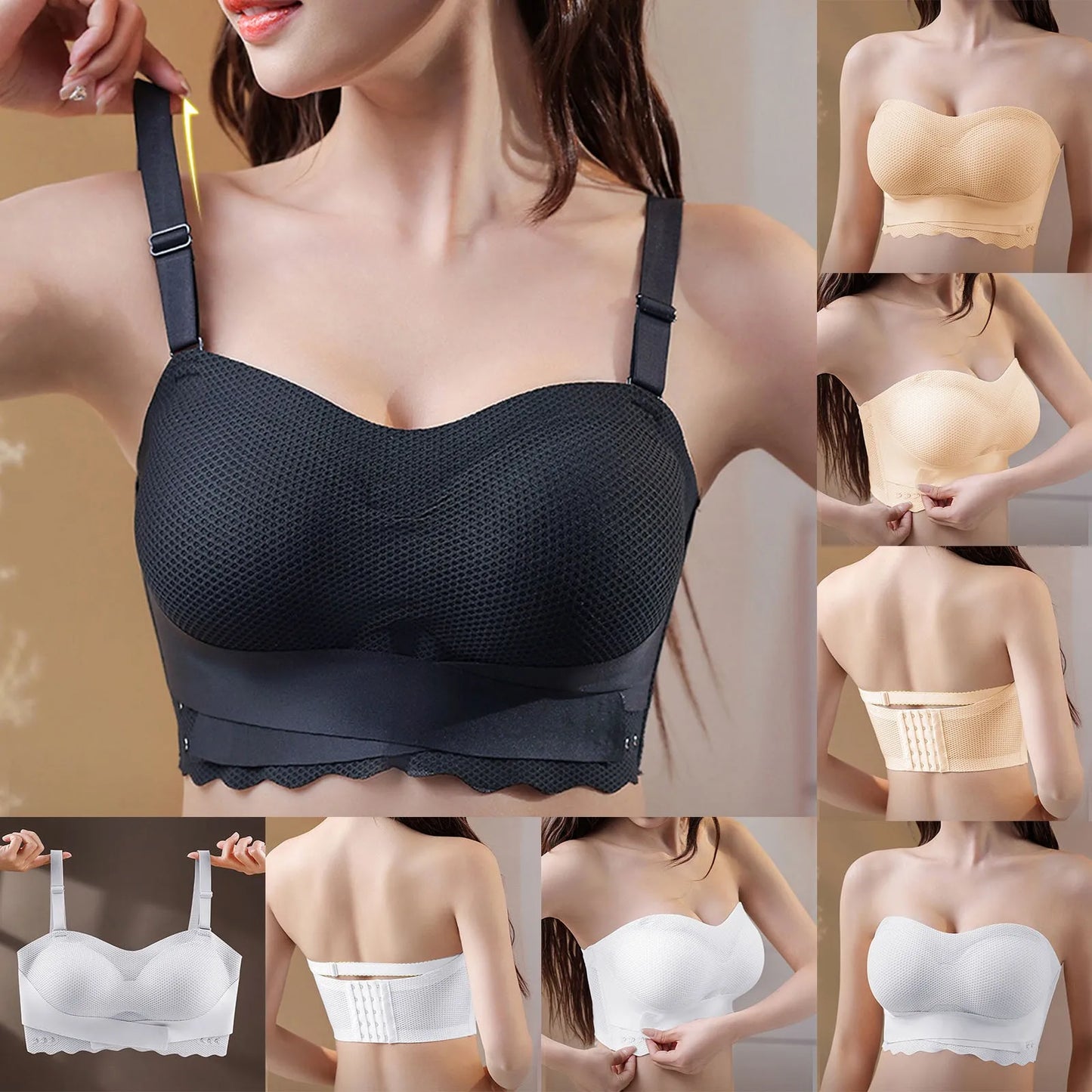 Wireless Wedding Brassiere Push Up