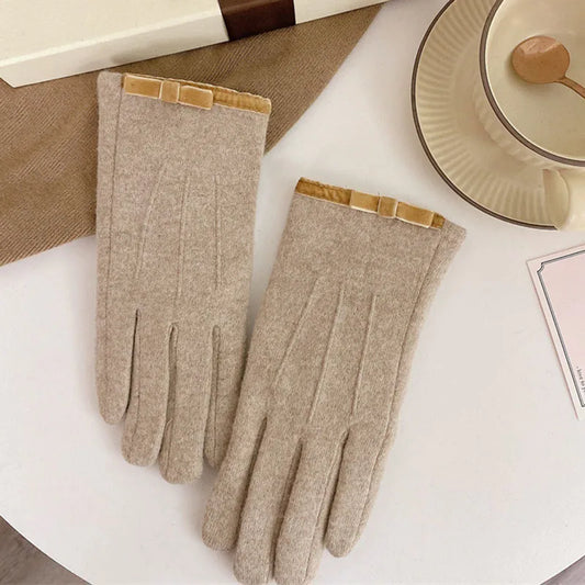 Women's Warm Cashmere Wool Gloves