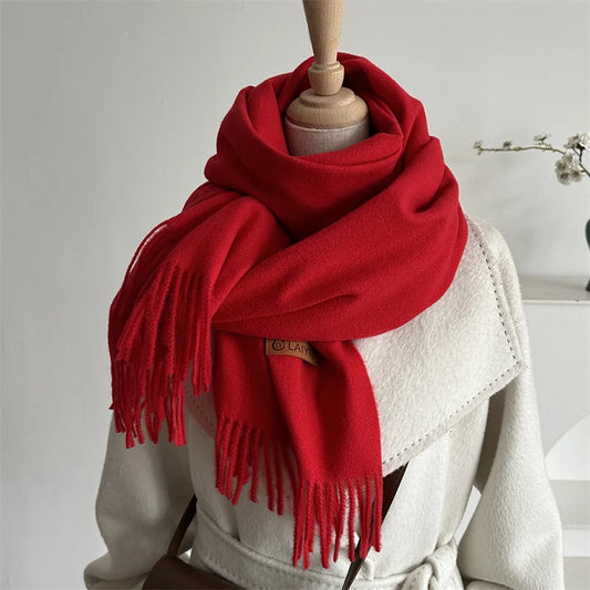 Women's Japenese Style Thick Scarf