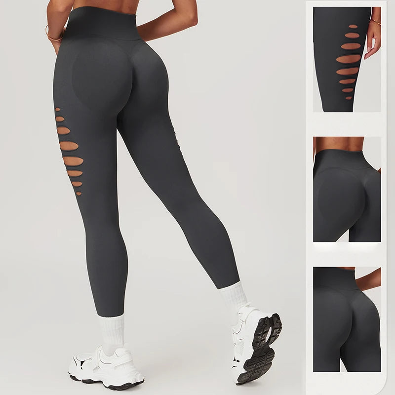 Seamless Gym Leggings Push Pants