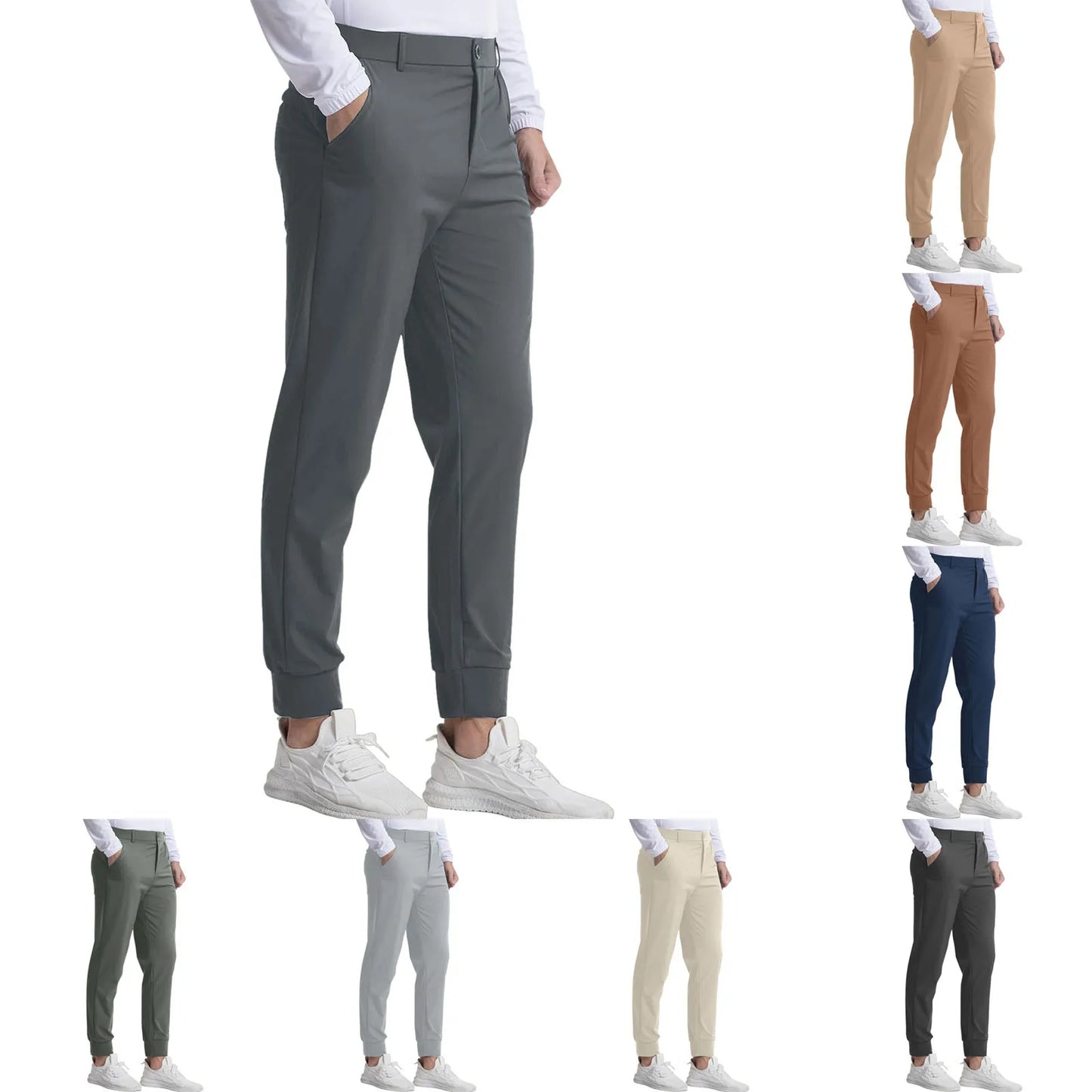 Sweatpants Solid Color Pants