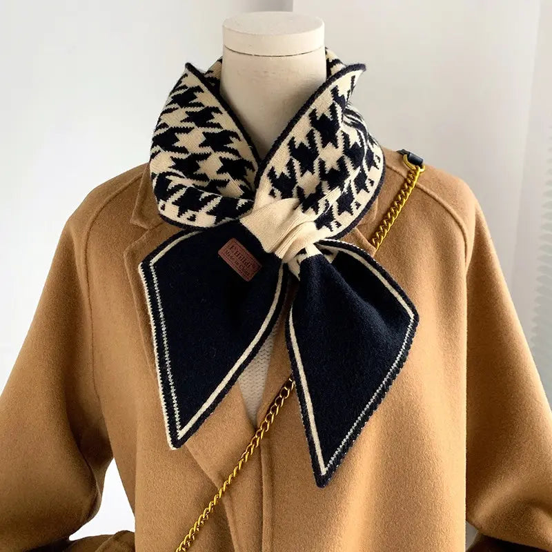 Warm Cashmere Neck Tie Scarf