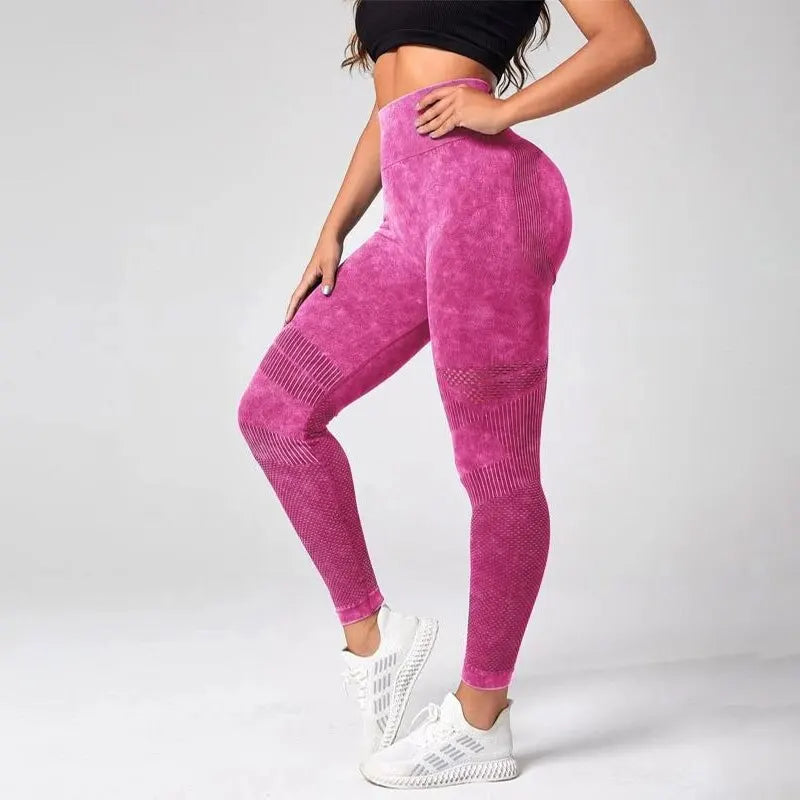 Yoga Basic Tie Dye Leggings