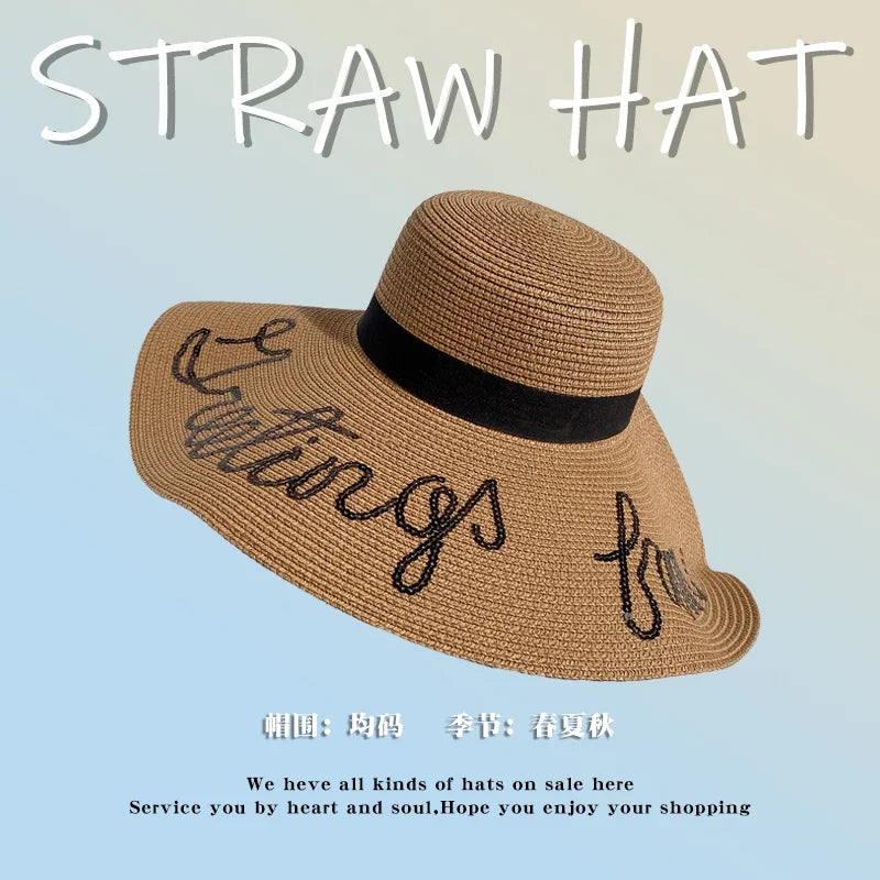 Women's Summer Beach Straw Hat