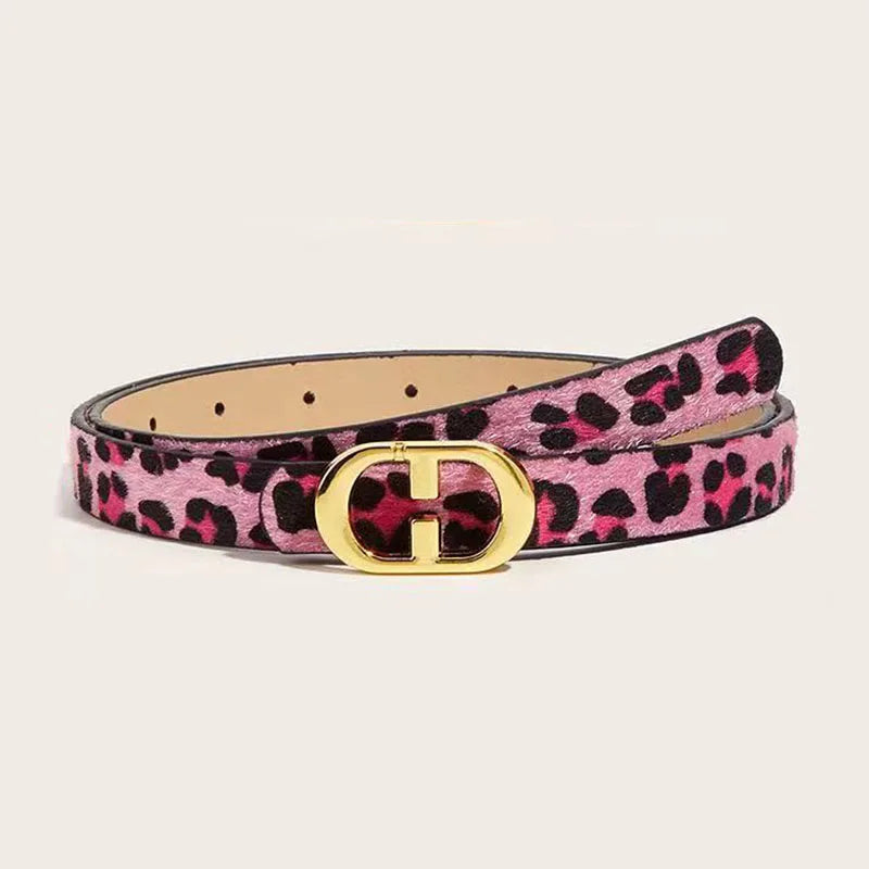 Fashion Leopard Belt