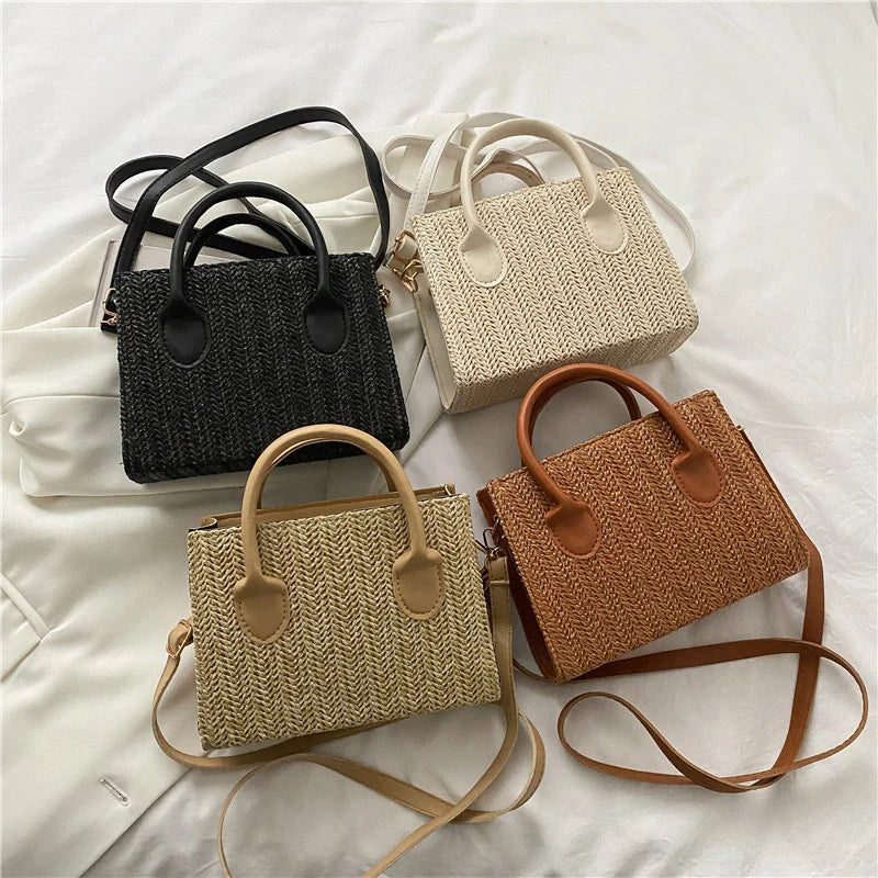 Woven Crossbody Bag