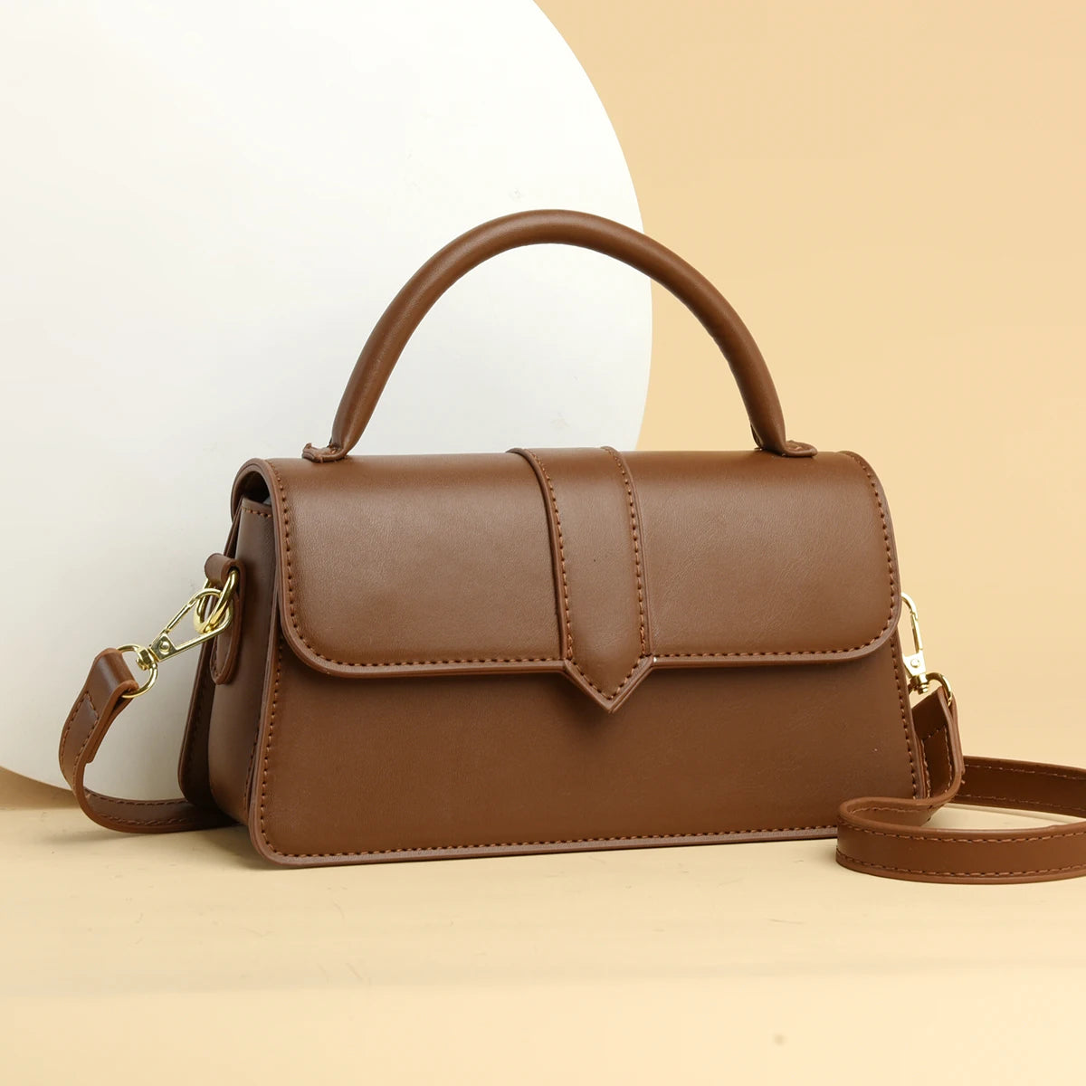 Leather Shoulder Bag