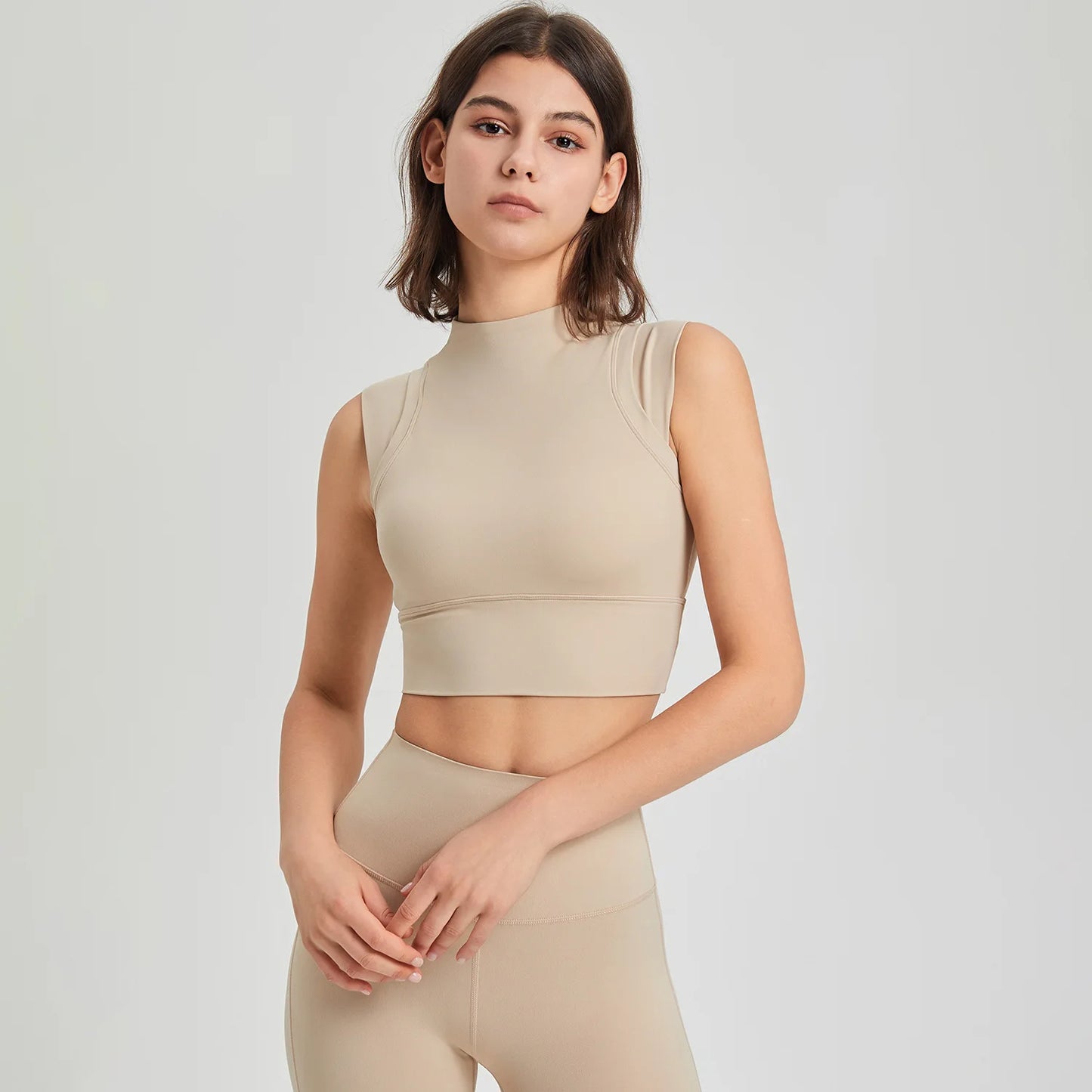 High Impact Gym Top Crop Top