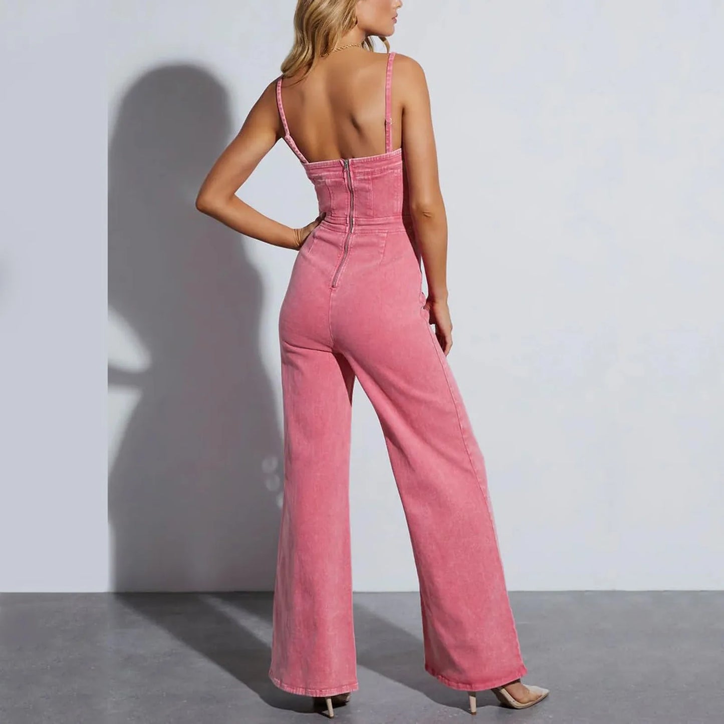 Vintage Denim Jumpsuits For Pants