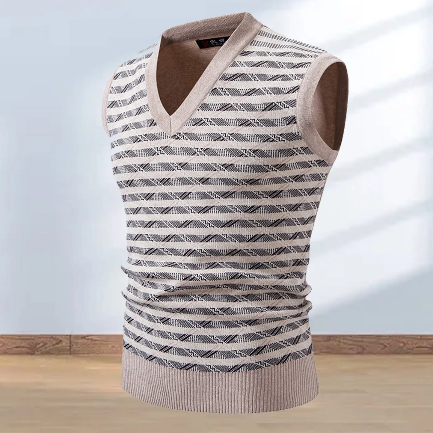 Sleeveless Knitted Vests Sweater