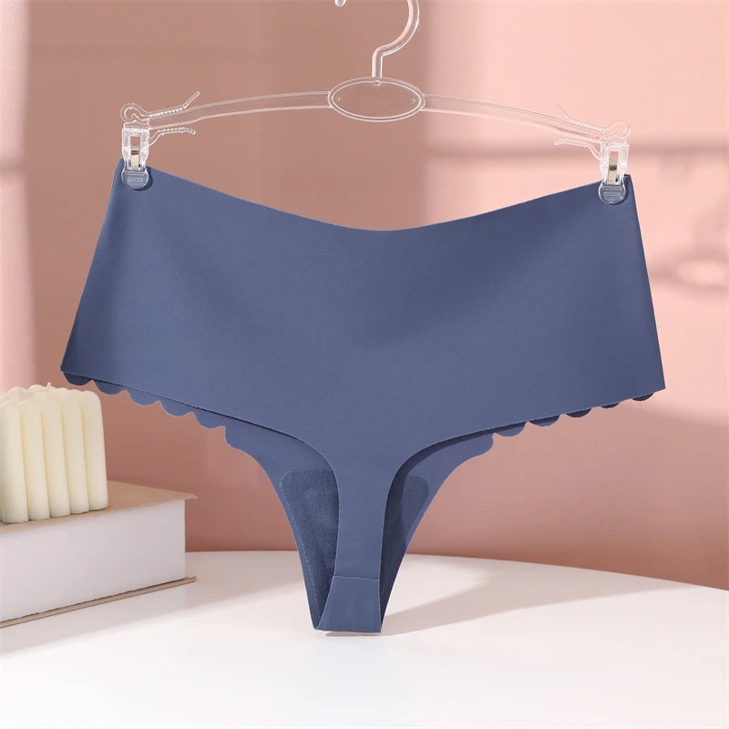 3Pcs Seamless Ruffles Panties