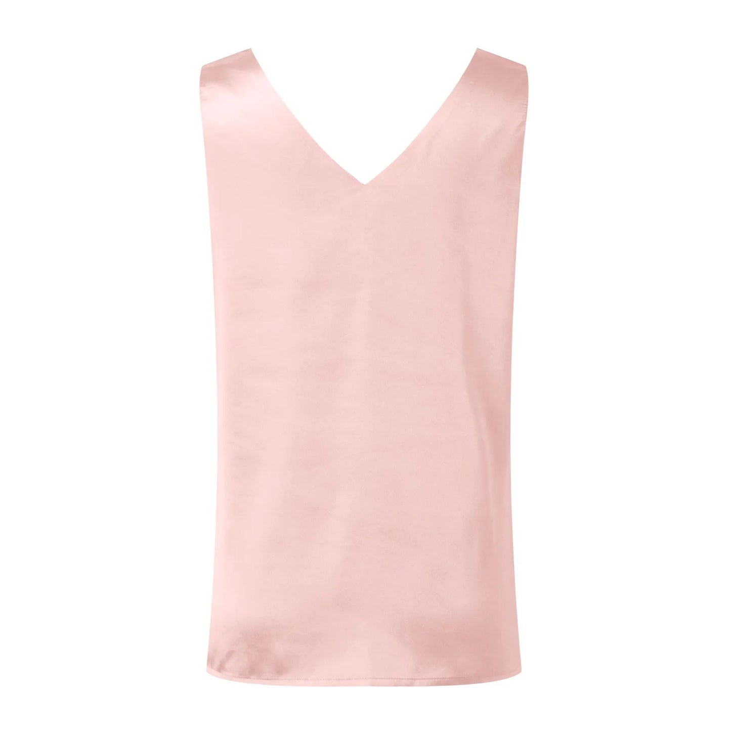 Satin Silk Tank Tops Shirt