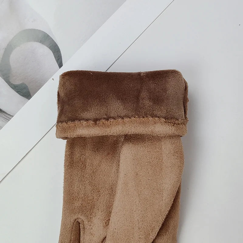 Women's Suede Leather Gloves