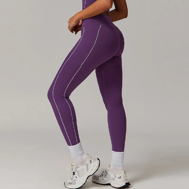 Workout Leggings Woman Color Pants