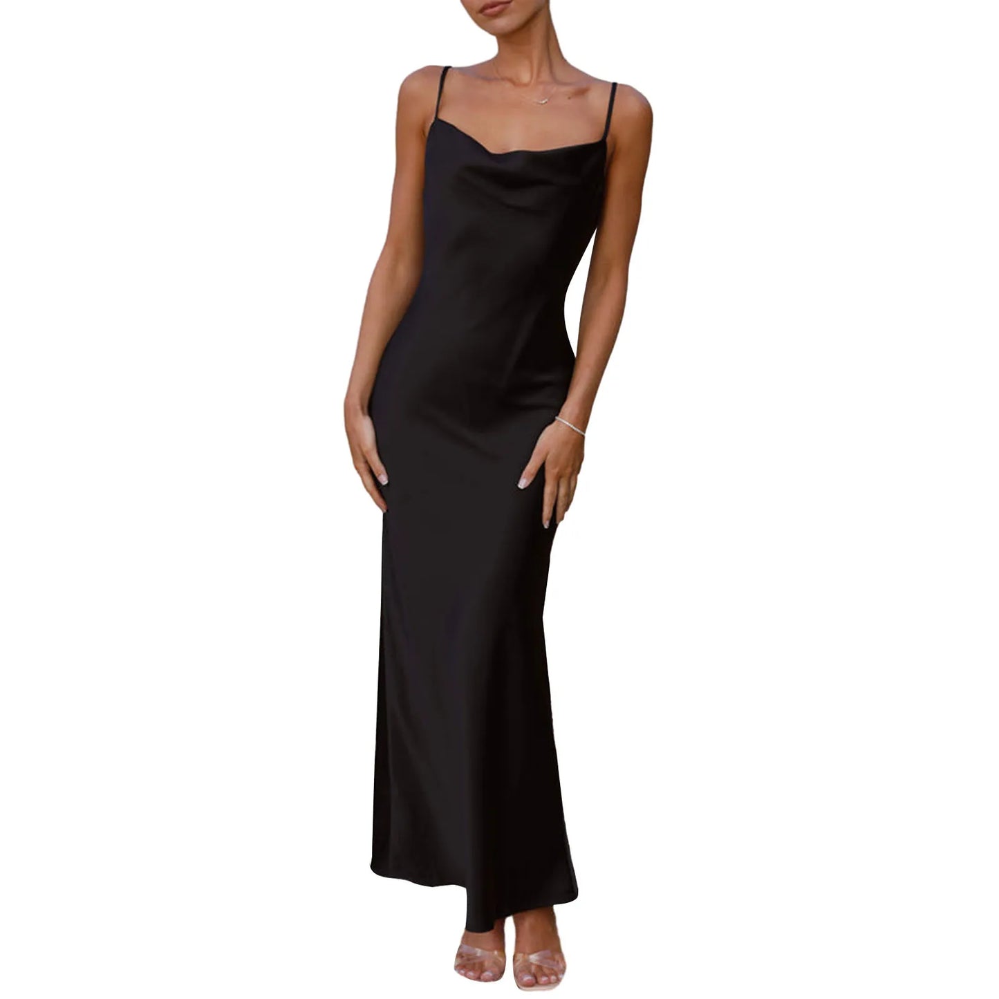 Women's Long Bodycon Cami Dress