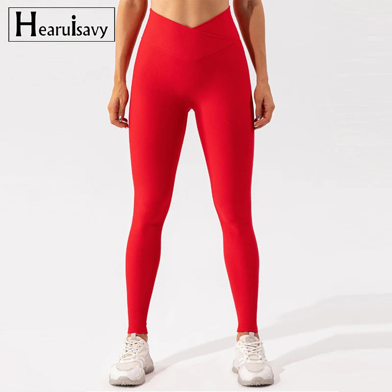 Stretch Seamless Sport Leggings Pants