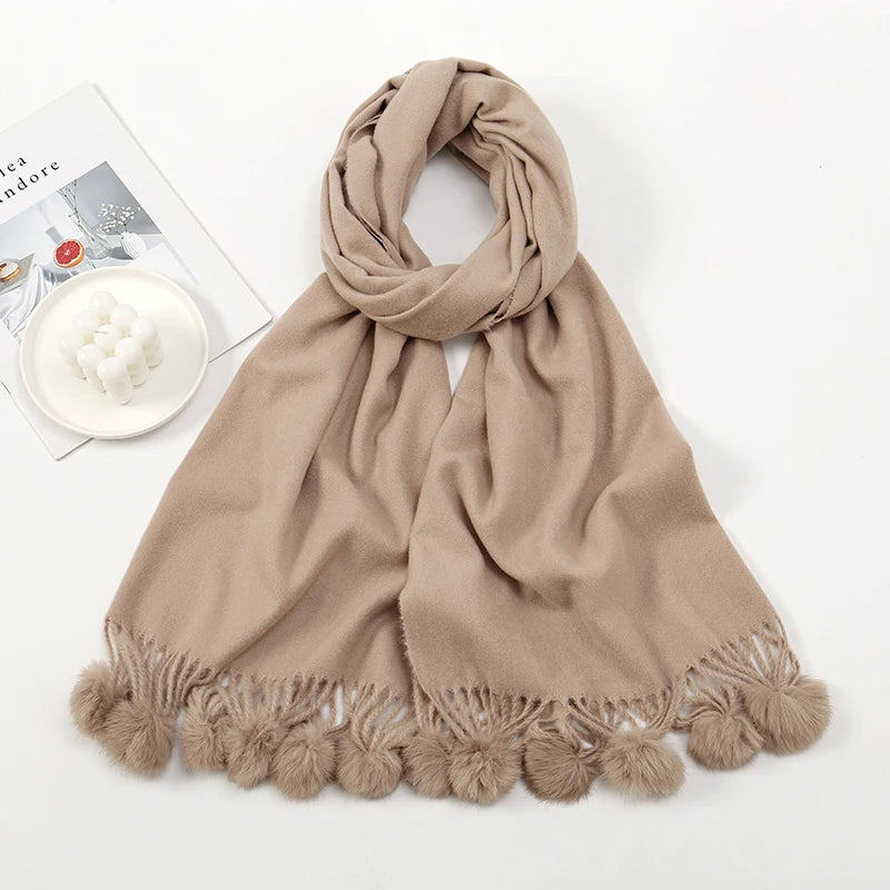 Women's Wool Cashmere Scarf