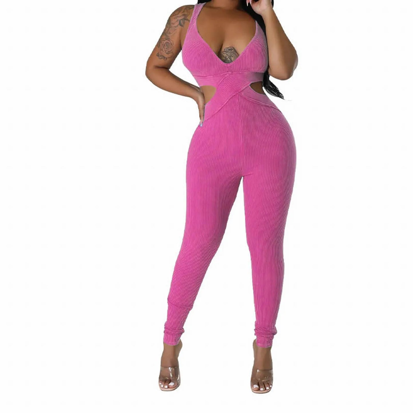 Sport Yoga Deep Jumpsuit