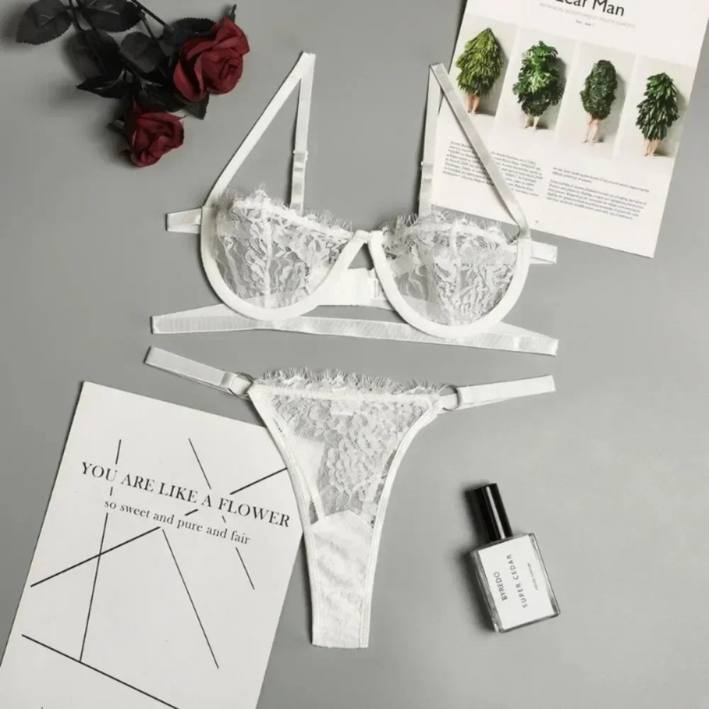 Sexy Lingerie Woman Lace Transparent