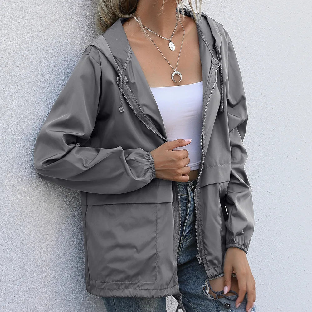 Waterproof Raincoat Casual Coat