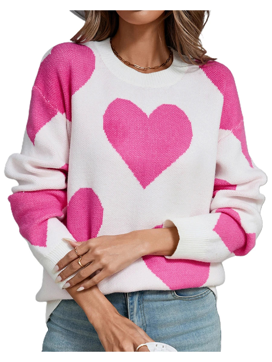 Cute Heart Sweater