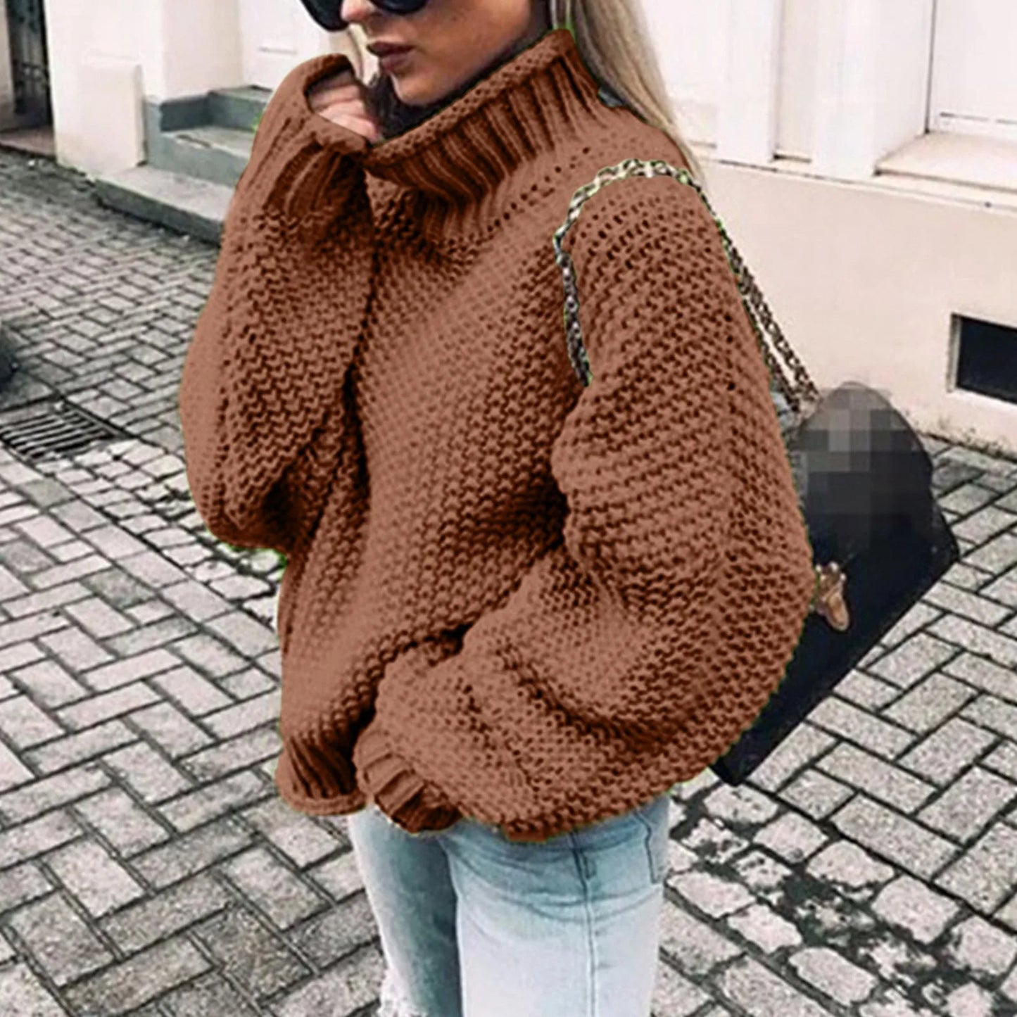 Christmas Casual Y2K Long Sweater