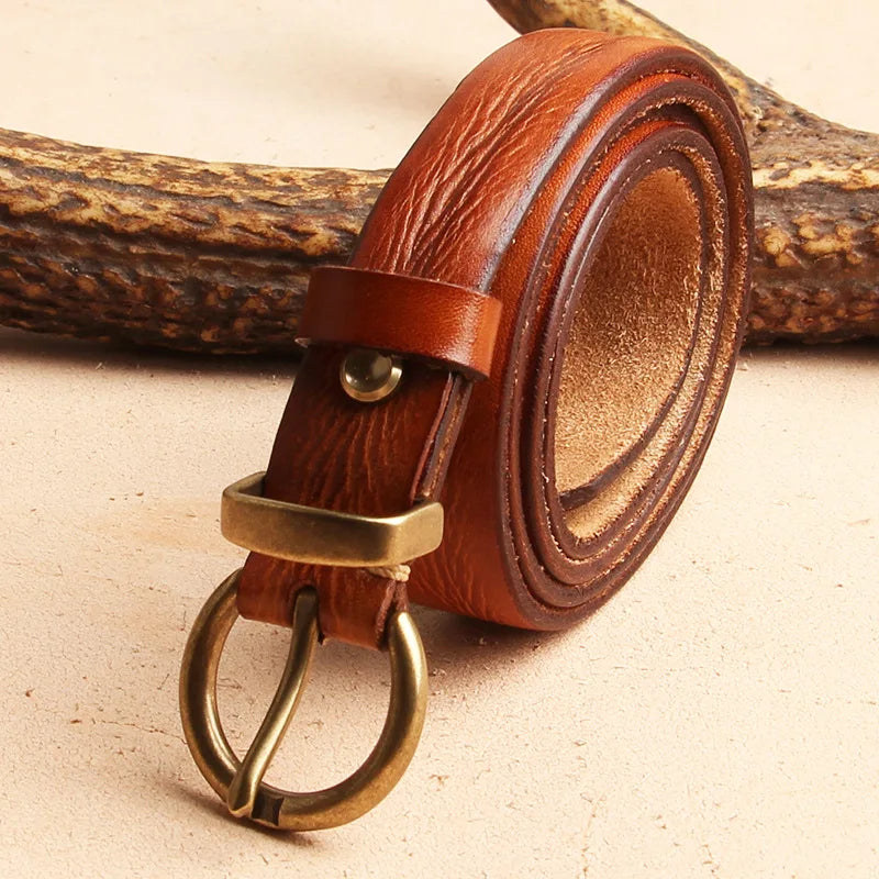 Retro Genuine Leather Belt