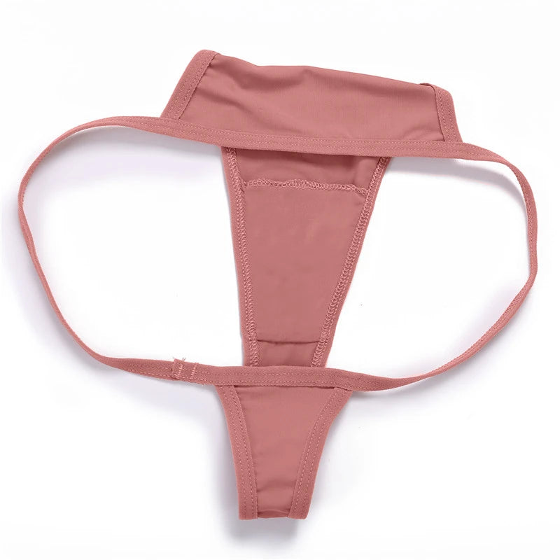 3Pcsset Sexy Low-Rise Thongs Pants