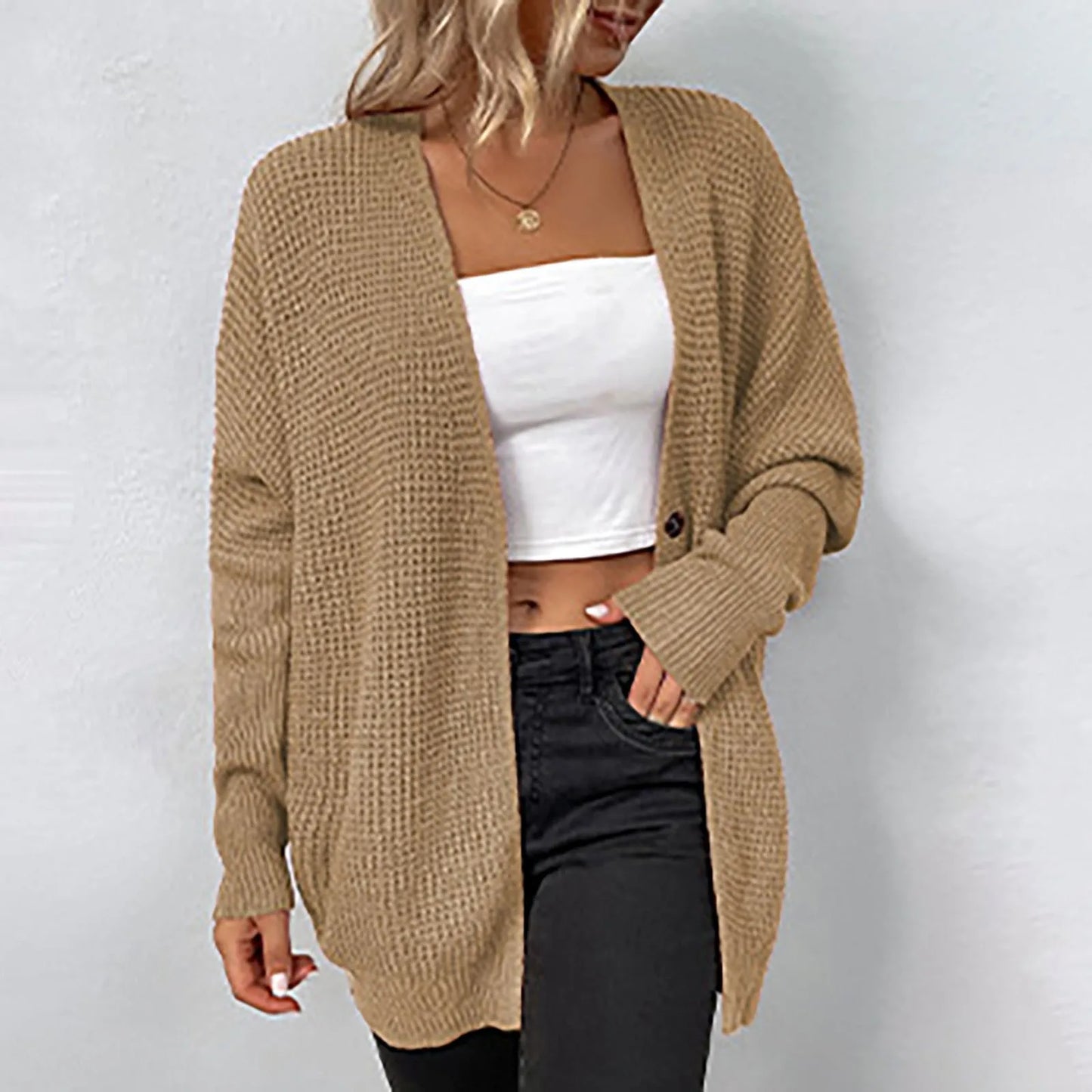 Fashionable Casual Style Cardigan