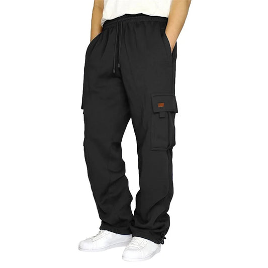 Men's Loose Cargo Pants Wide Leg