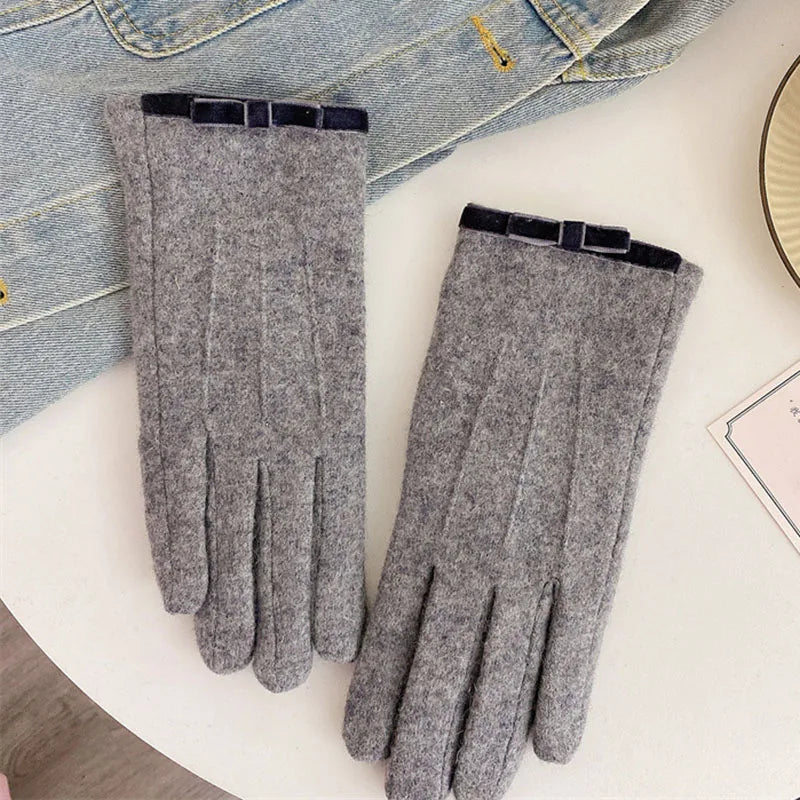 Women's Warm Cashmere Wool Gloves