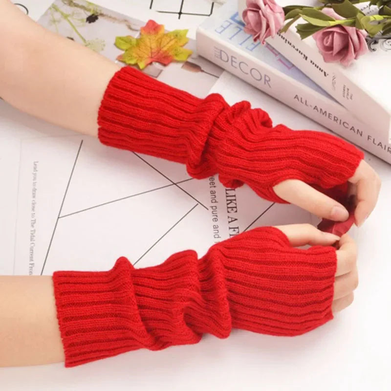 Warm Fingerless Gloves