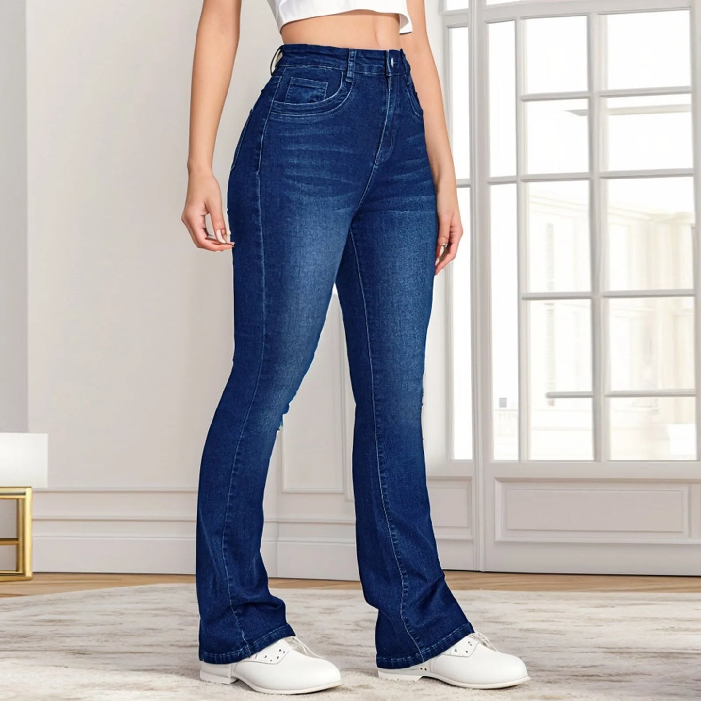 Loose Denim Pants