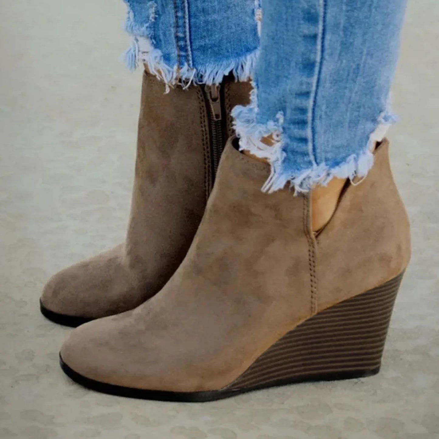 Boots Autumn Wedge