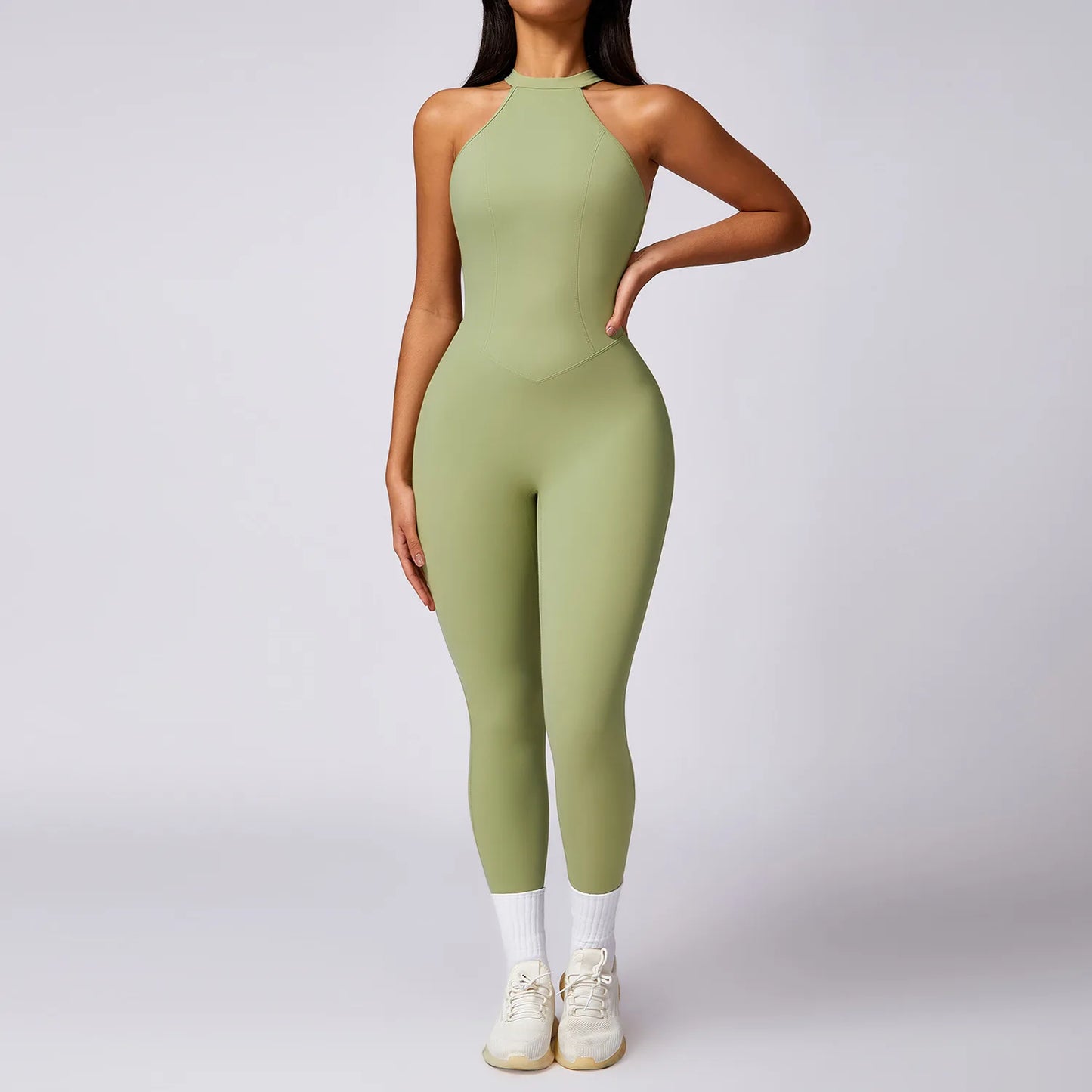 Backless Sports Bodysuits Femen's Jumpsuit